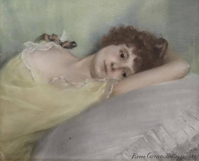 Ritratto di una donna sdraiata